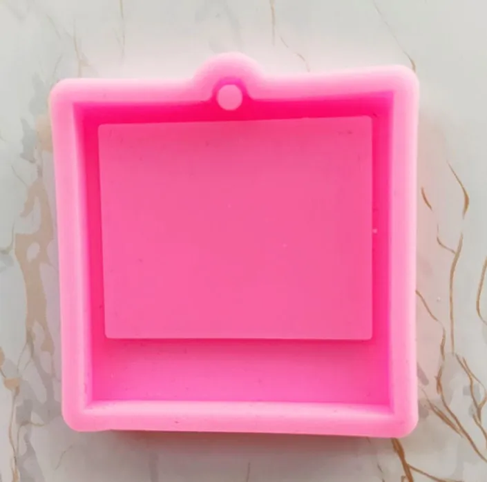 Picture Frame Keychain Mold, Photo Frame Mold, Polaroid Silicone Mold, Resin Mold, Epoxy Mold, Resin Craft Keychain Charms DIY, Casting Mold