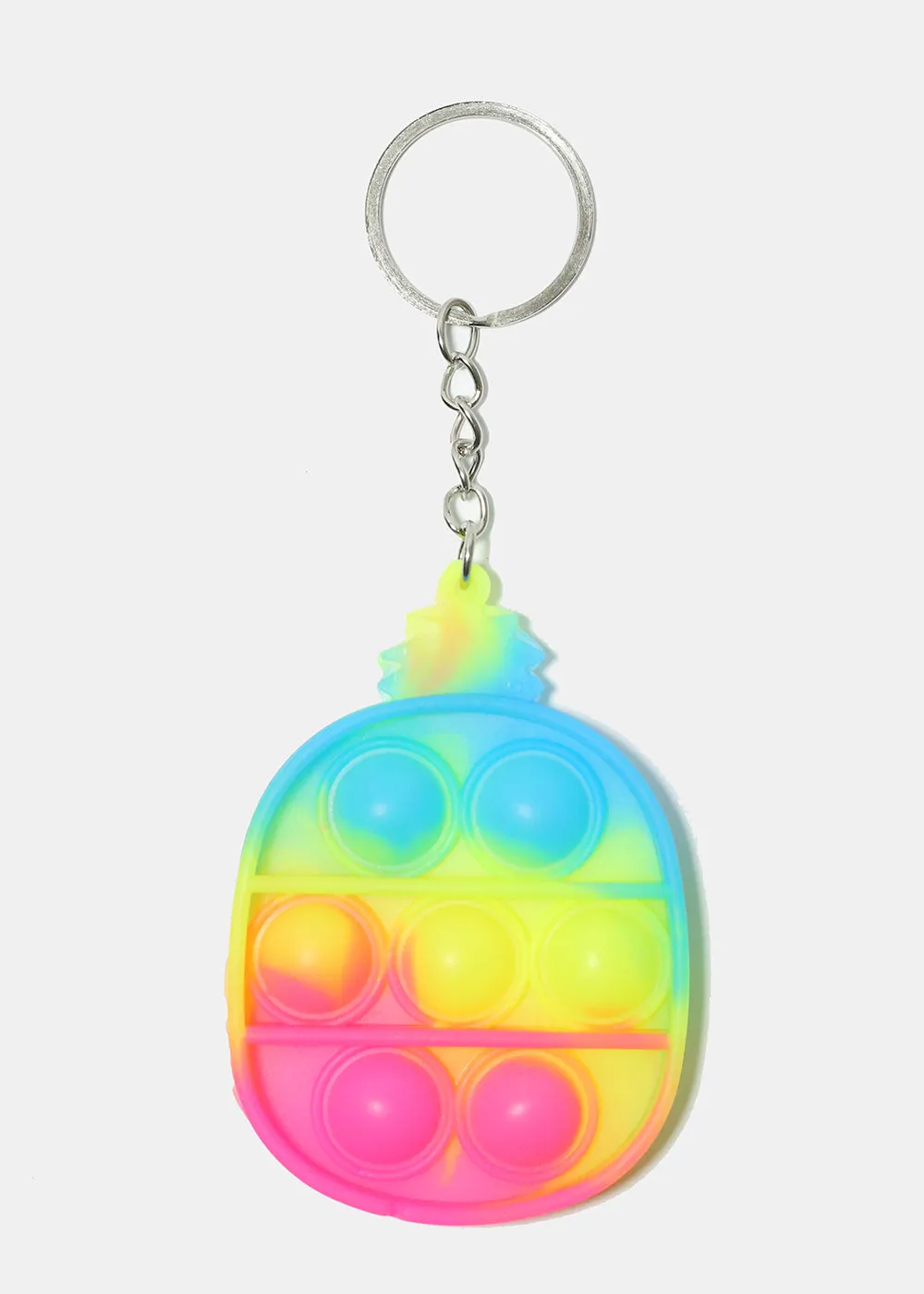 Pineapple Push Pop Keychain