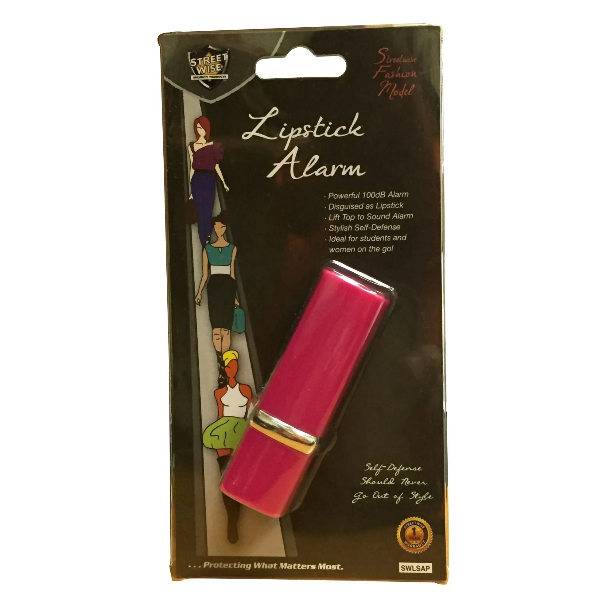 Pink Lipstick Alarm Value Pack (2 Alarms)