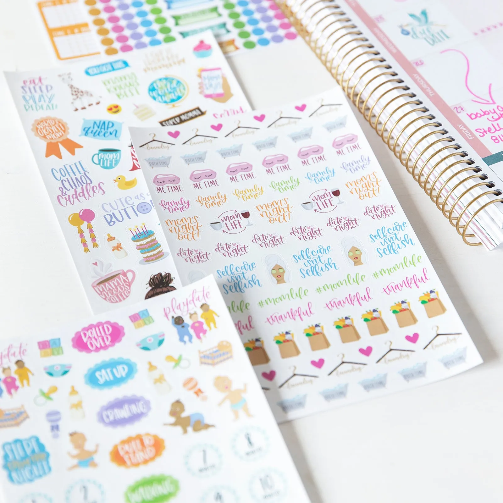 Planner Sticker Pack, Pregnancy & Baby's First Year