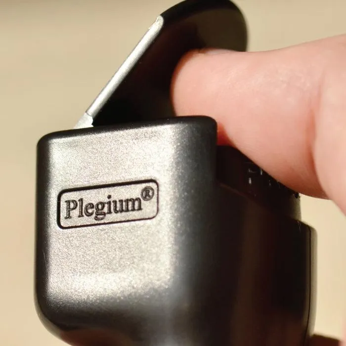 Plegium Combo (3 in 1) Pepper Spray Black Link to Smart Phone