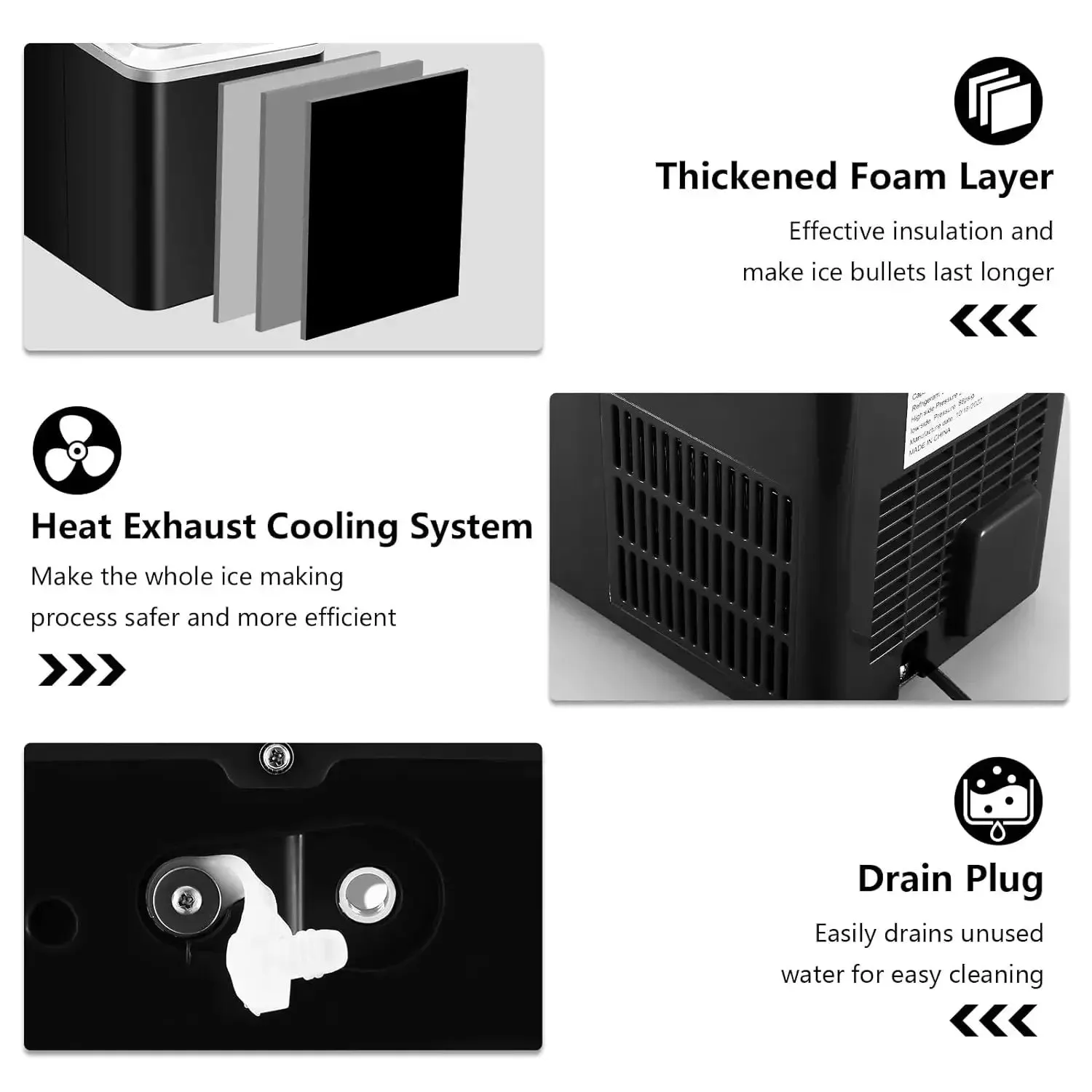 Portable Ice Maker Countertop