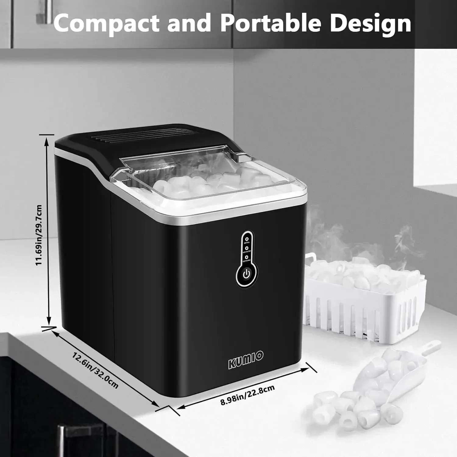 Portable Ice Maker Countertop