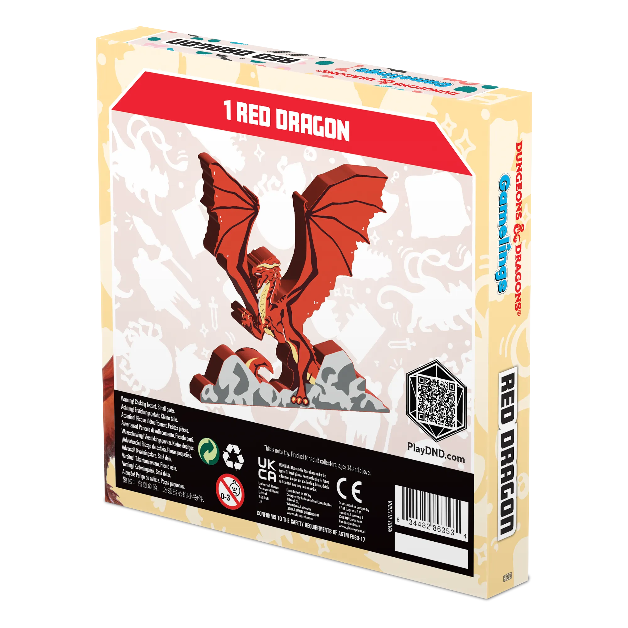 PRE-ORDER - Dungeons & Dragons Gamelings: Red Dragon