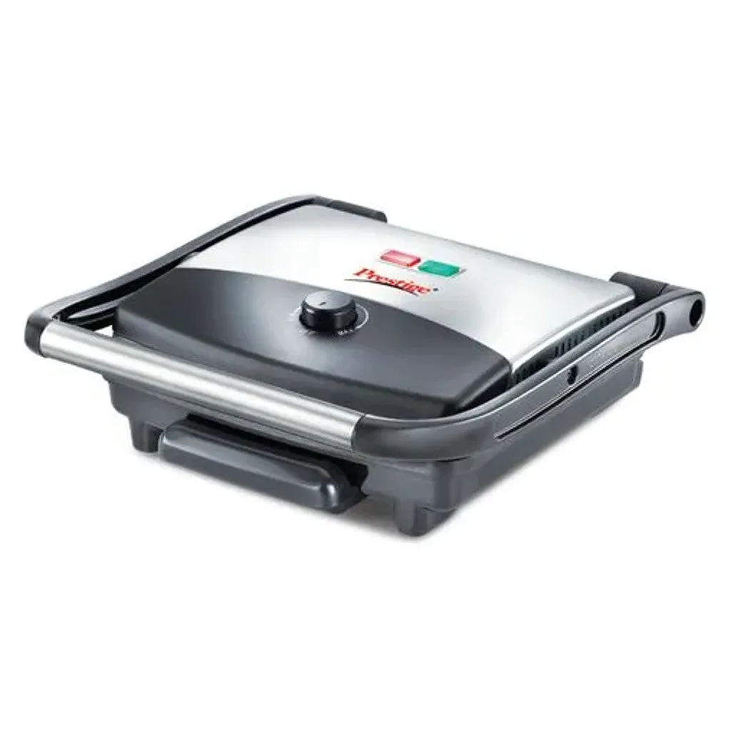 Prestige PEG 1.0 Electric Grill 2000W Silver & Black