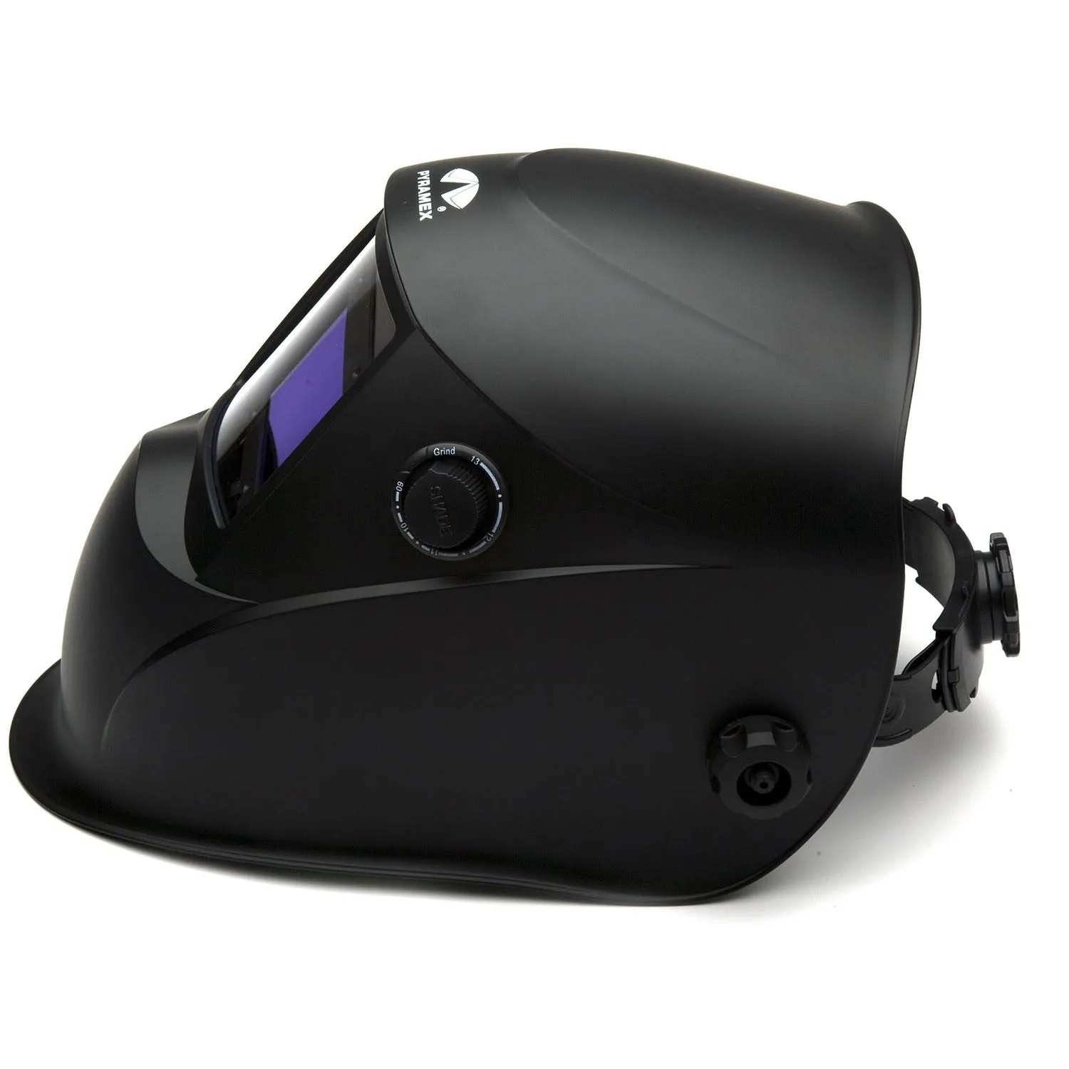 Pyramex WHAM1020MB Auto Darkening Helmet - Matte Black (each)