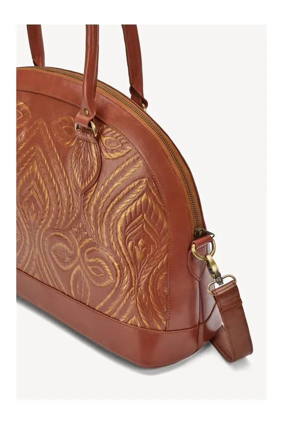Queen Marrakesh Tooled Hand-Painted Tote