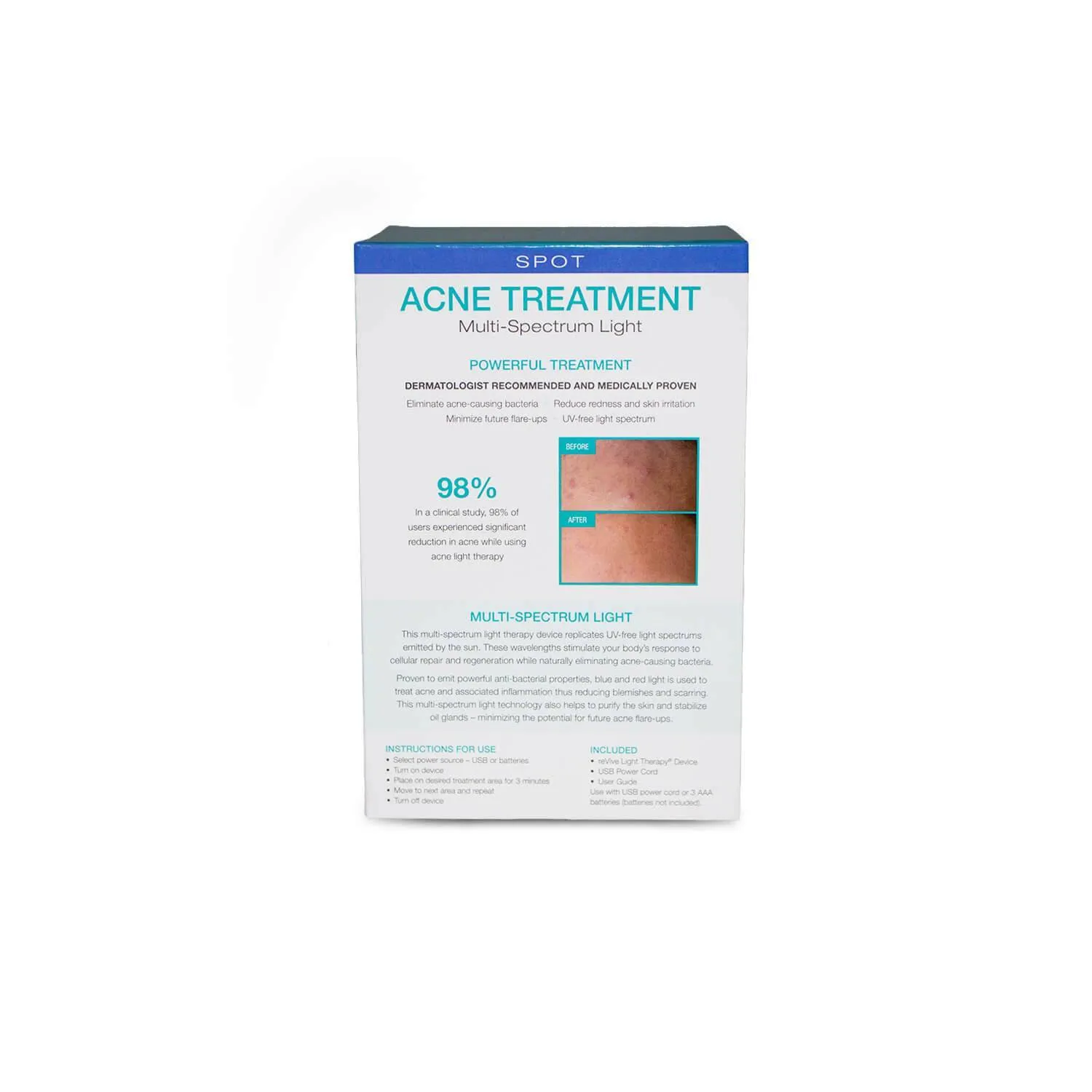 reVive Light Therapy® Spot— Light Therapy for Acne Treatment