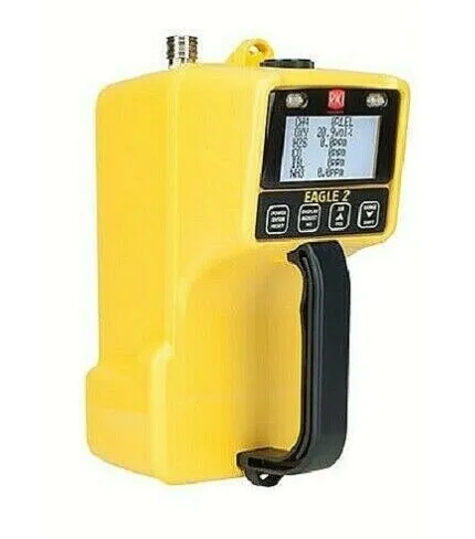 RKI Instruments 726-130 Eagle2 6 Gas Monitor CH4/O2/H2S/CO/SO2/NH3