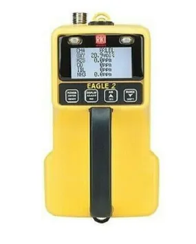 RKI Instruments 726-130 Eagle2 6 Gas Monitor CH4/O2/H2S/CO/SO2/NH3