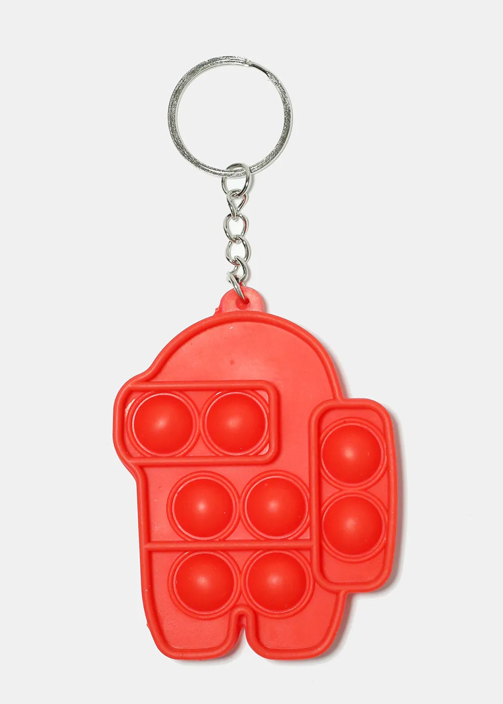 Robot Push Pop Keychain