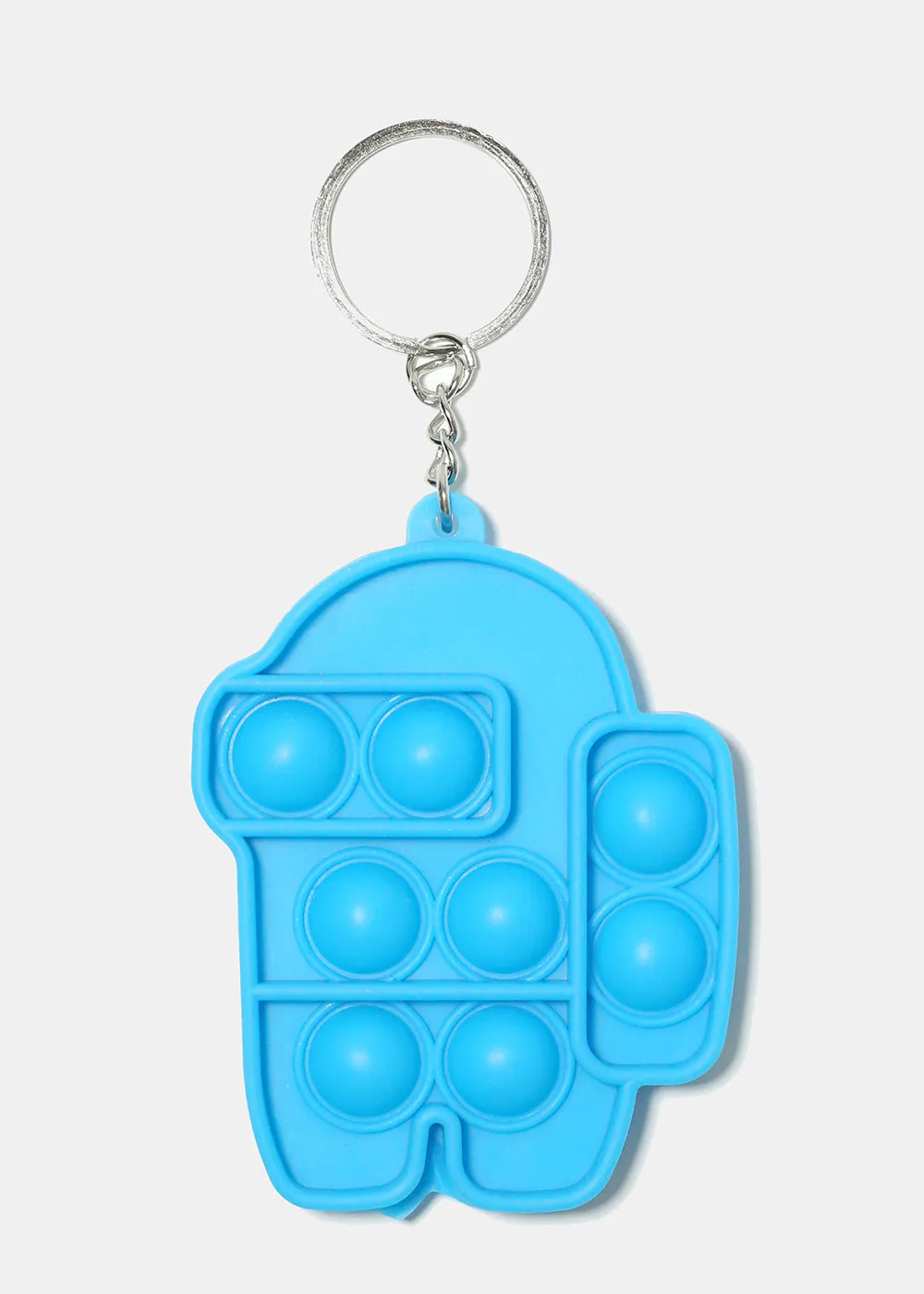 Robot Push Pop Keychain
