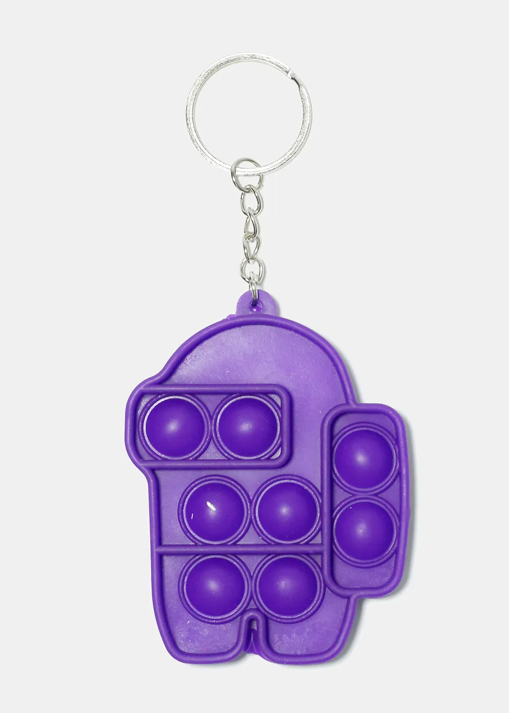 Robot Push Pop Keychain
