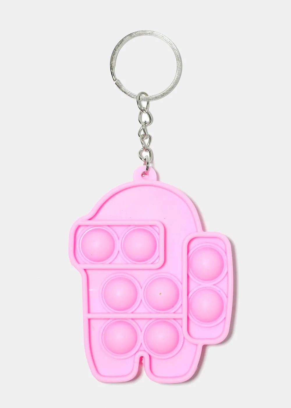 Robot Push Pop Keychain