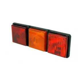 Rubbolite 4 Function 12V Triple Module Rear Combination Lamp TR31301