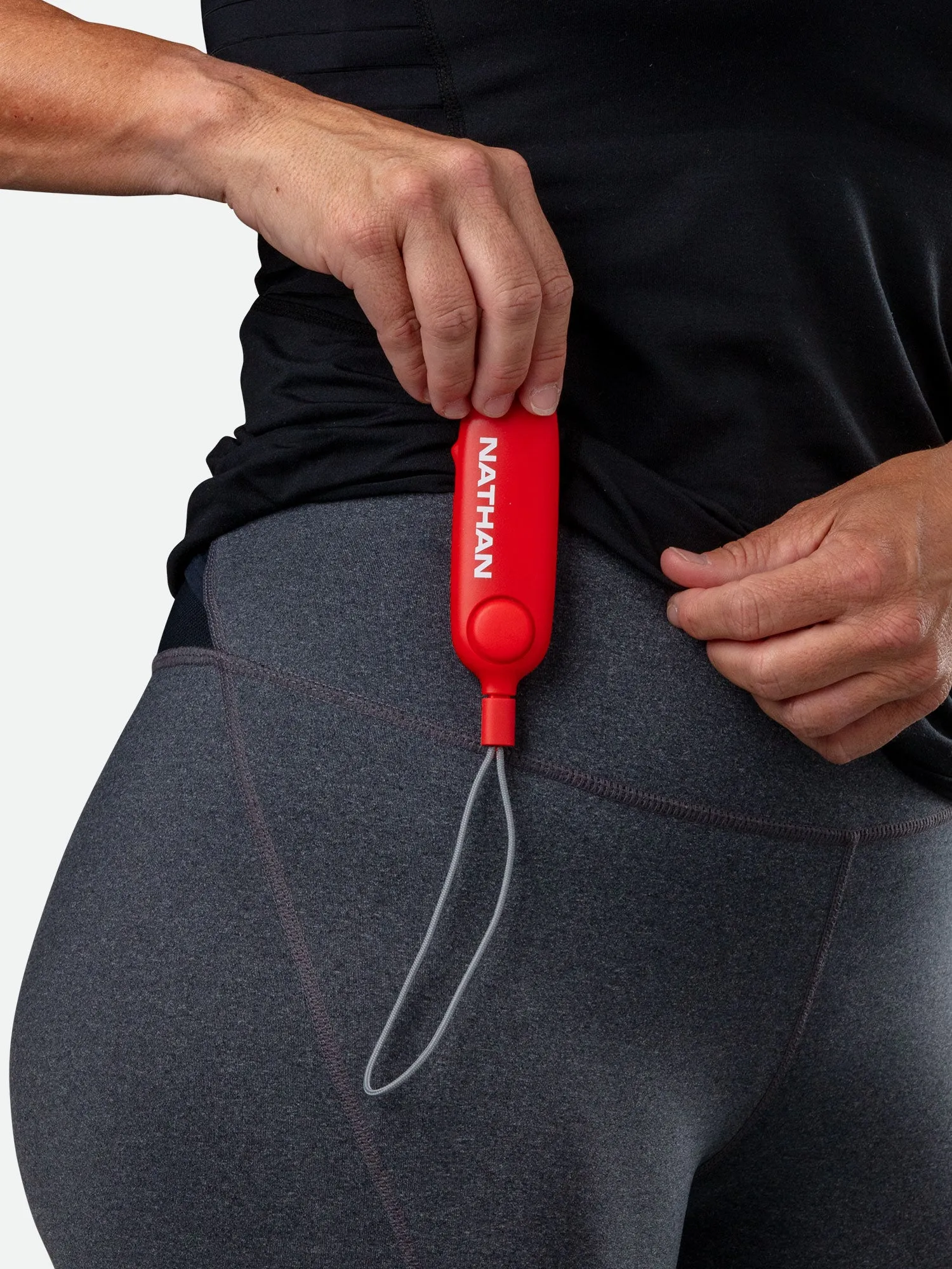 SaferRun Ripcord Siren Personal Alarm   Strobe Light
