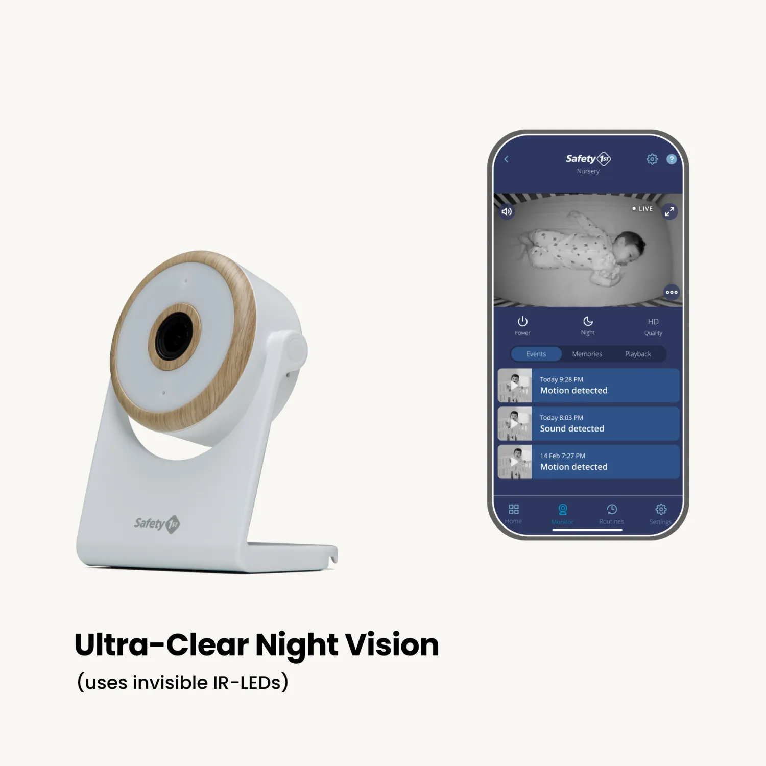 Safety 1ˢᵗ WiFi Baby Monitor