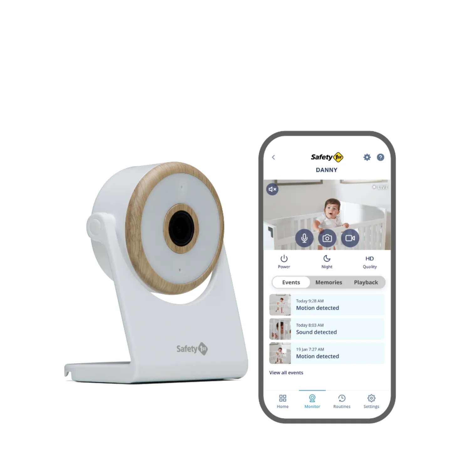 Safety 1ˢᵗ WiFi Baby Monitor