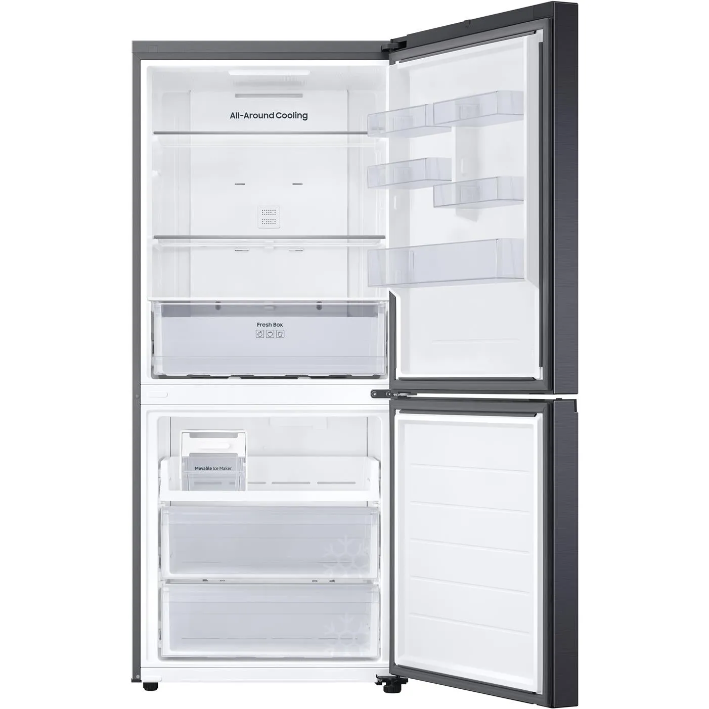 Samsung SRL4200B 427L Bottom Mount Fridge (Black)