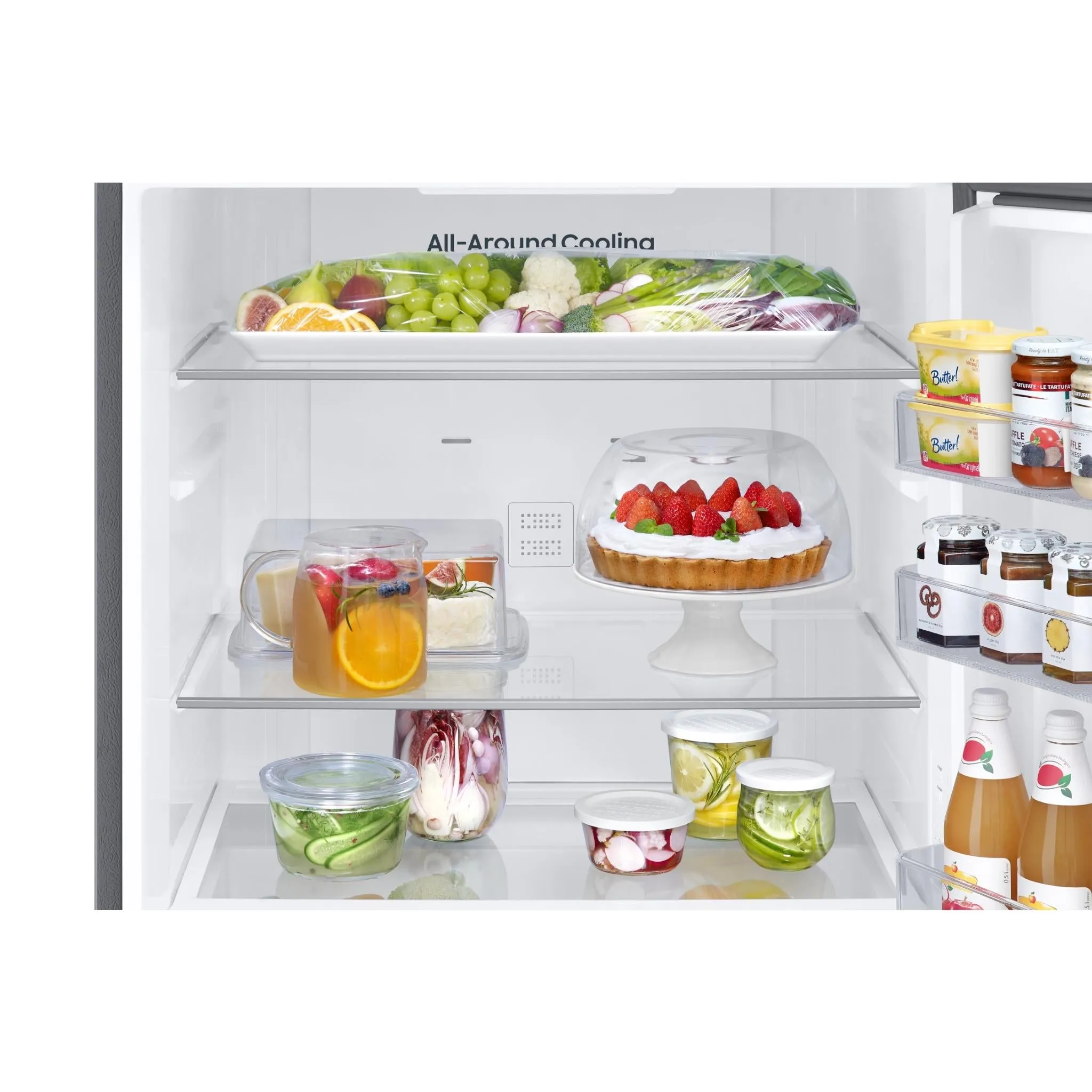 Samsung SRL4200B 427L Bottom Mount Fridge (Black)