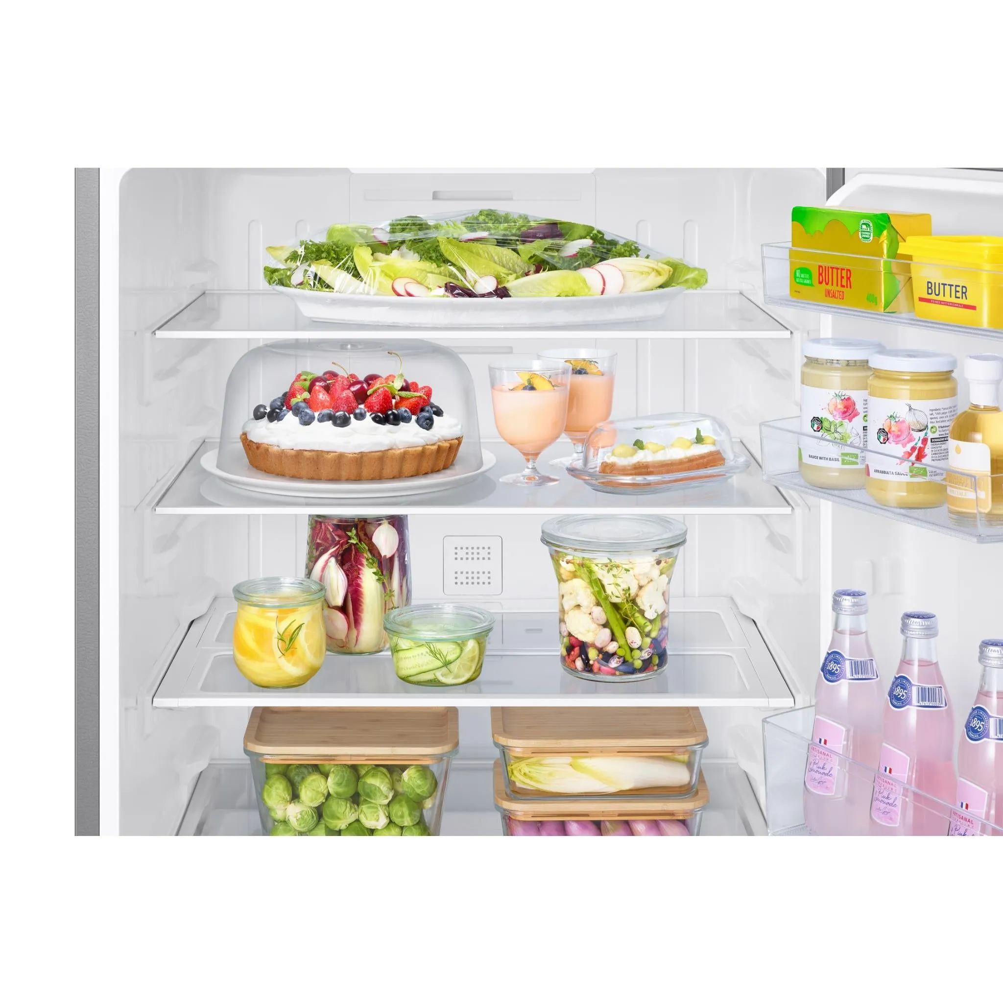 Samsung SRL4200S 427L Bottom Mount Fridge (Silver)
