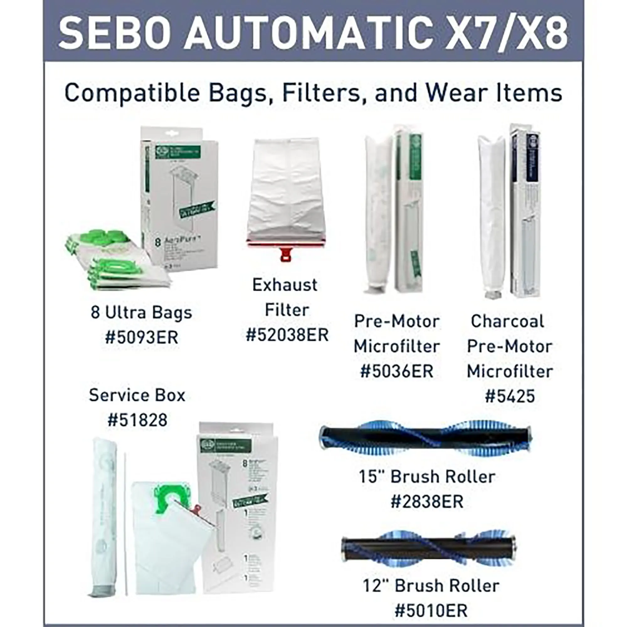 SEBO Automatic X7 Premium Upright Vacuum