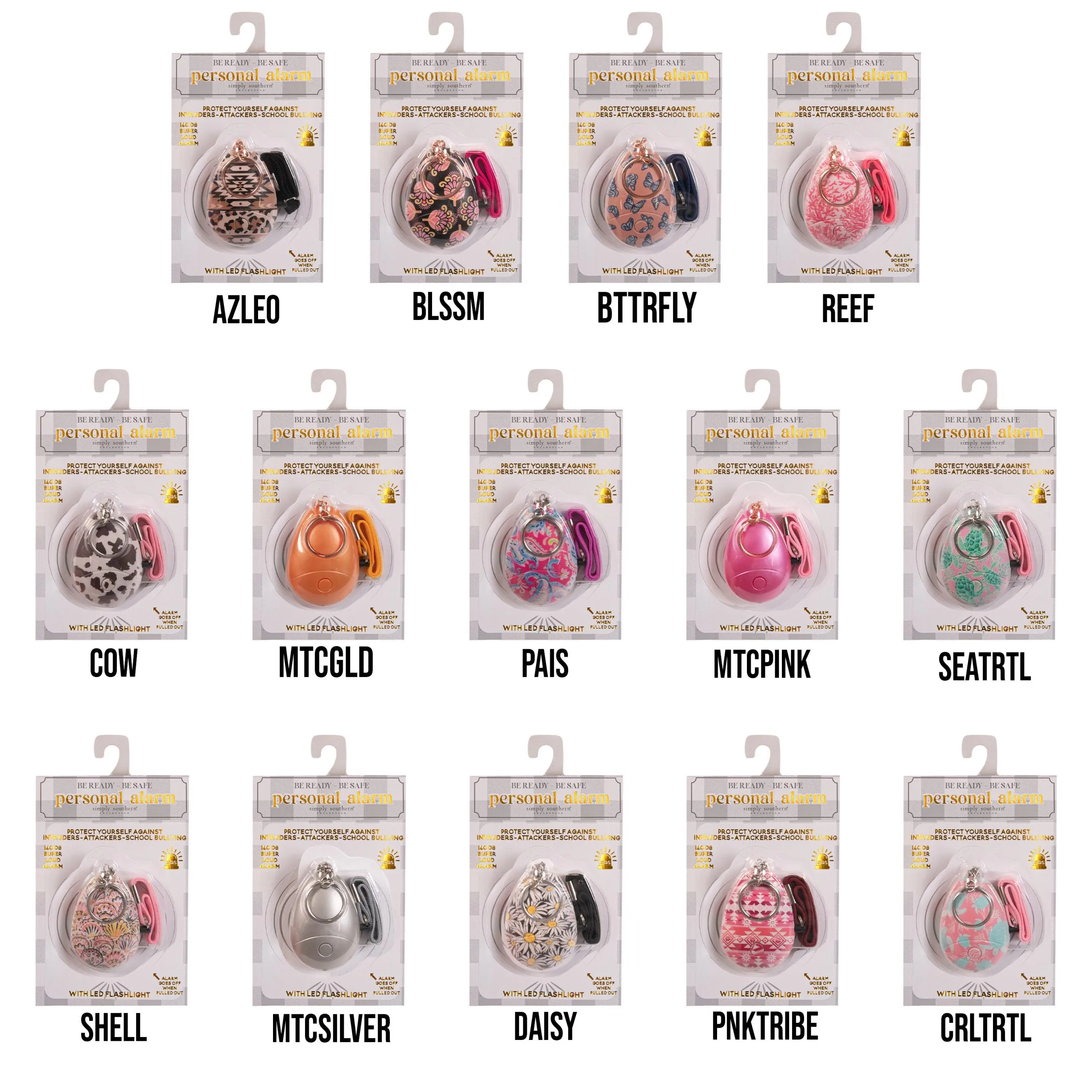 Simply Southern Personal Alarms