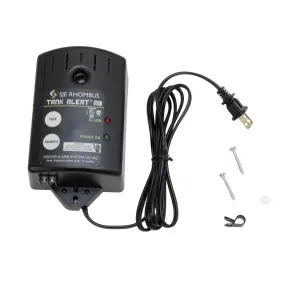SJE Rhombus Tank Alert® AB High & Low Liquid Level Alarm System | Dual Alert, NEMA 1 Indoor Enclosure, UL/CSA Certified, Battery Backup, 5-Yr Warranty