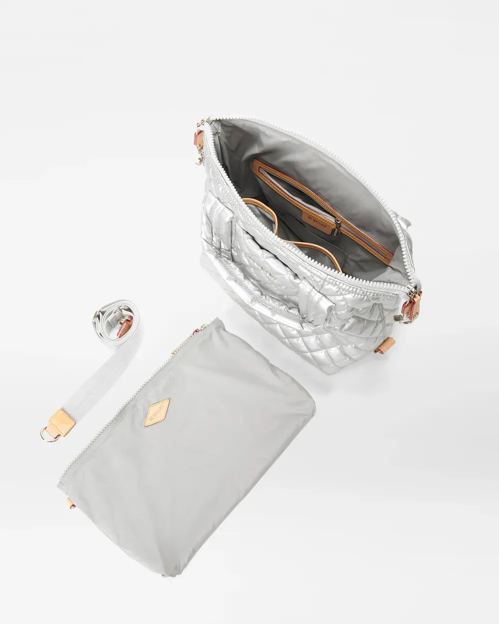 Small Sutton Deluxe |  Matte Silver