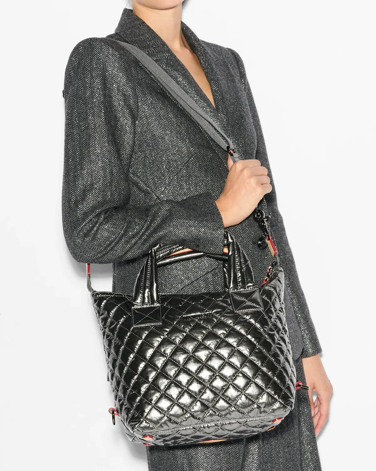 Small Sutton Deluxe | Pewter Metallic