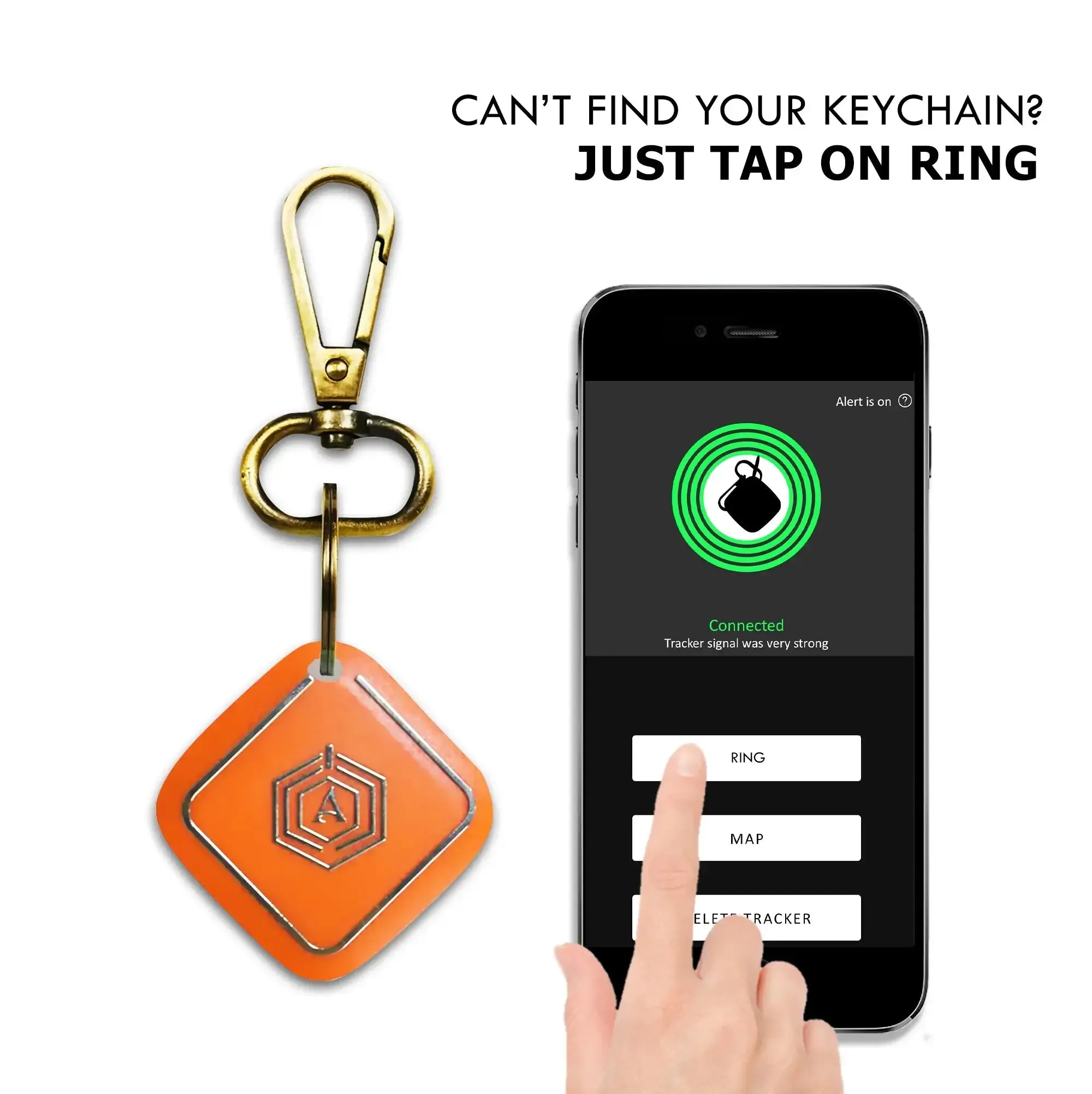 Smart Keychain (Orange)