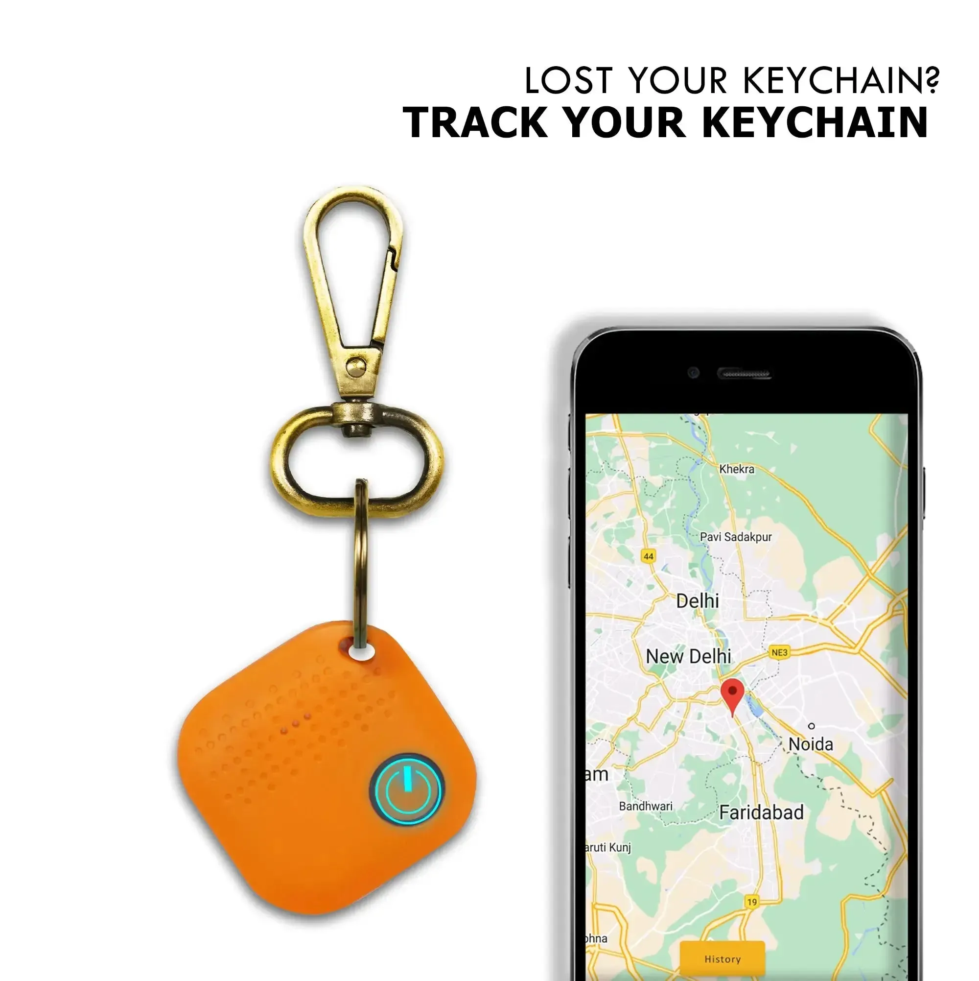 Smart Keychain (Orange)