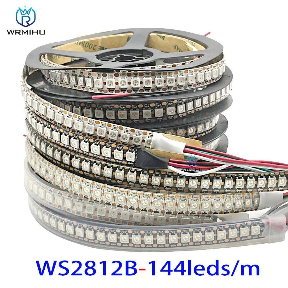 Smart LED Pixel Strip Light: Customizable 5m Roll, Intelligent Lighting!