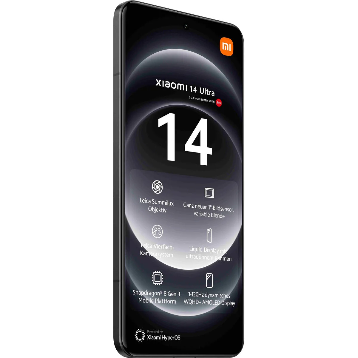 Smartphone Xiaomi 14 Ultra 6,73" 16 GB RAM 512 GB Black