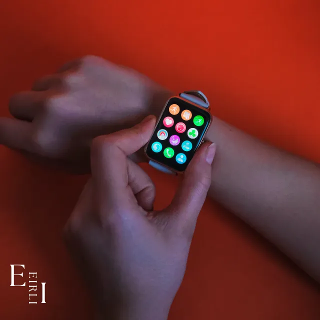 Smartwatch Fitness, Fabric Alloy, Gold