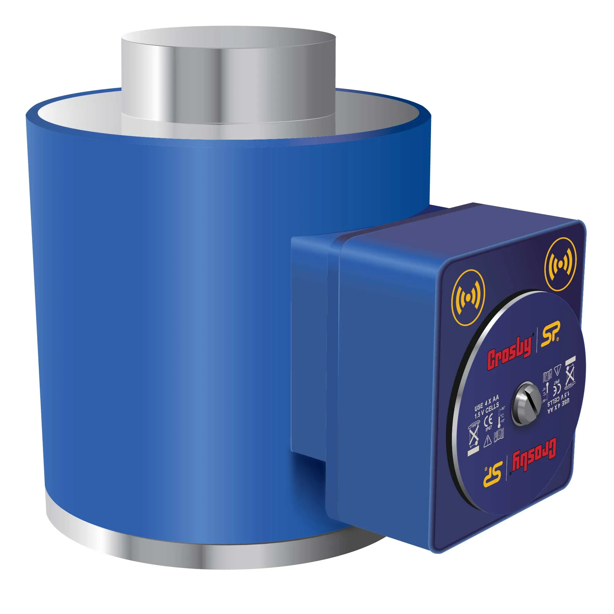 Straightpoint® 10 T LoadSafe Compression Load Cell - Bluetooth Enabled - WNI10TC-BLE