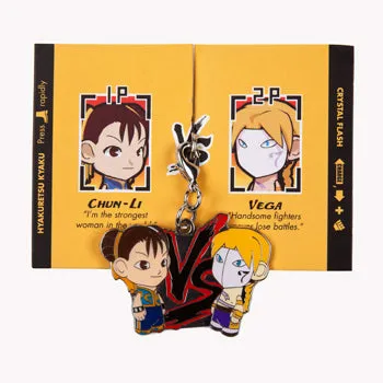 Street Fighter Enamel Keychains by kidrobot