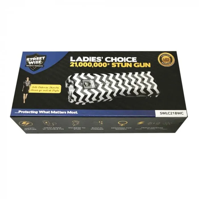 Streetwise Ladies' Choice 21,000,000 Stun Gun Flashlight