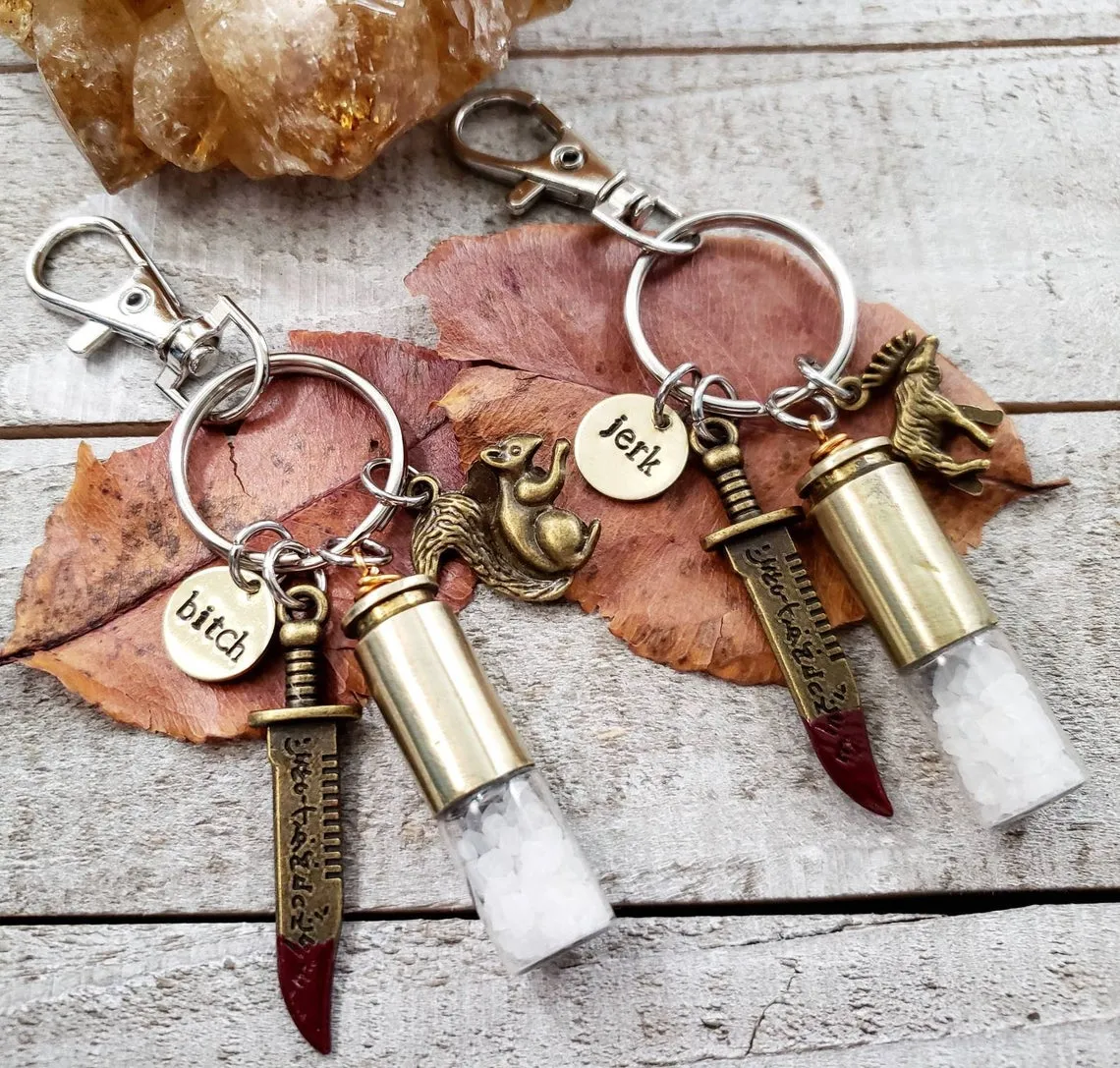 Supernatural BFF keychain