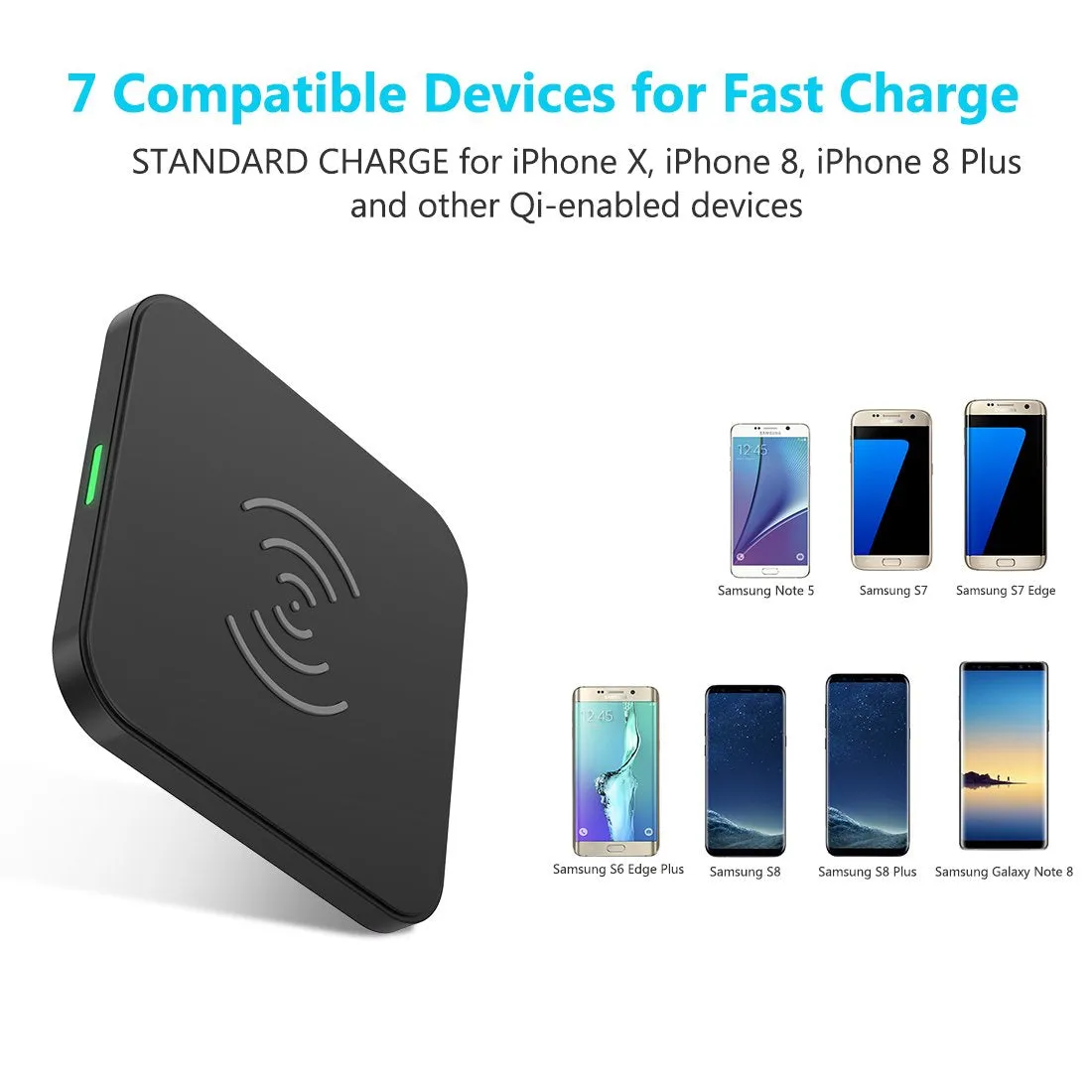 T511S 10W Fast Wireless Charger