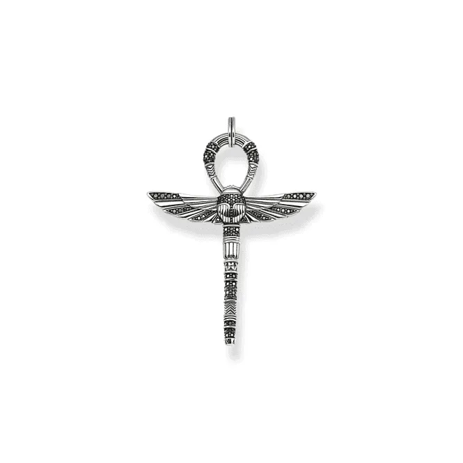 Thomas Sabo Sterling Silver Egyptian Cross Pendant PE741-643-11
