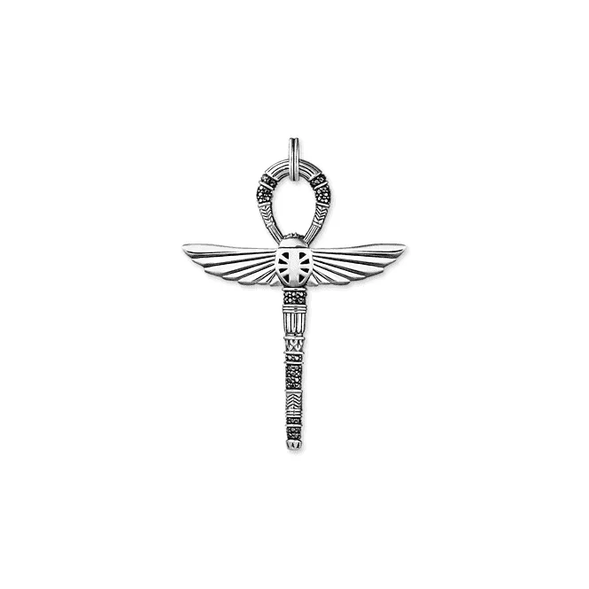 Thomas Sabo Sterling Silver Egyptian Cross Pendant PE741-643-11