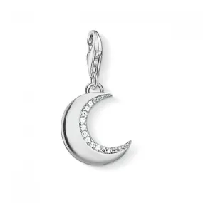 Thomas Sabo Sterling Silver Protective Moon Charm 1501-051-14