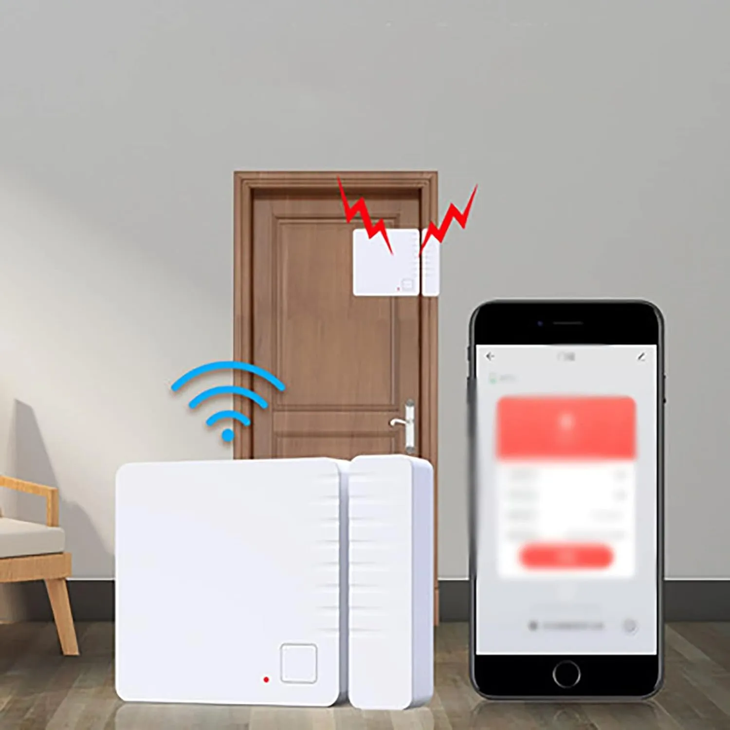 [Tuya Series] WiFi Home Security Window Door Opening Alarm
