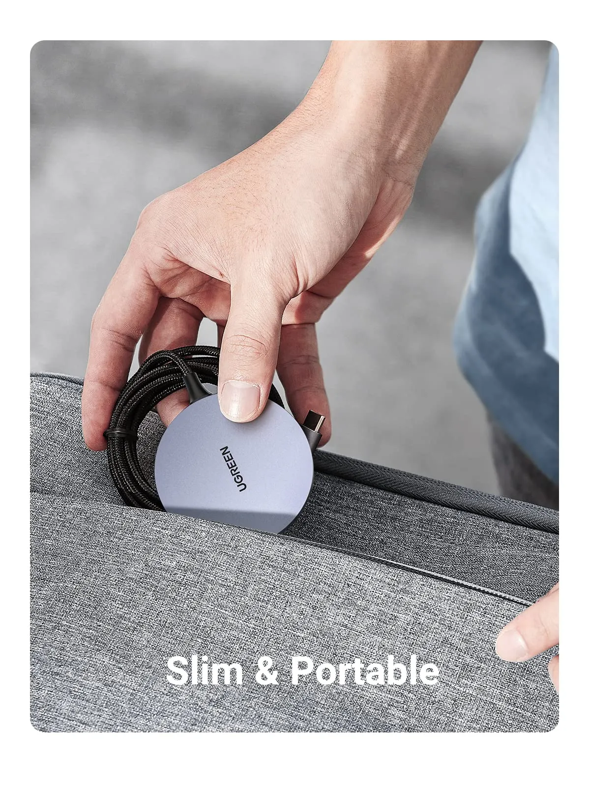UGREEN 15W Magnetic Wireless Qi Charger