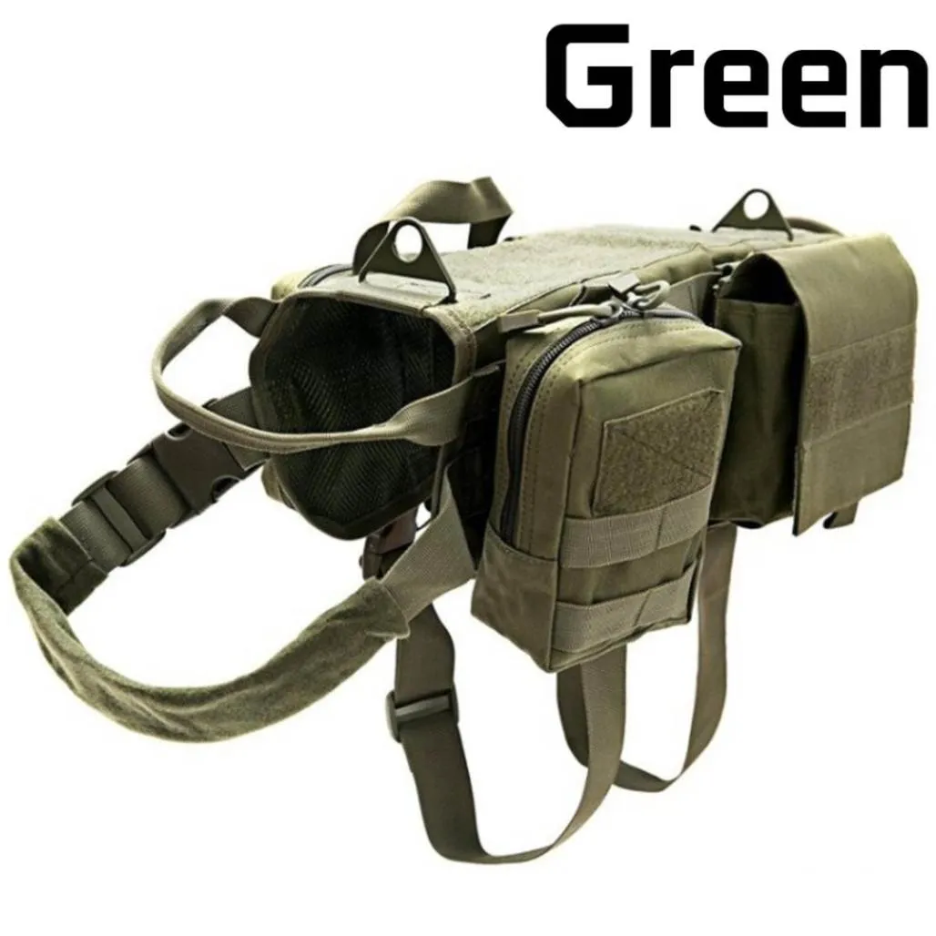 Unleash Ultimate Durability: 1000D Military Dog Harness for Elite Performance!