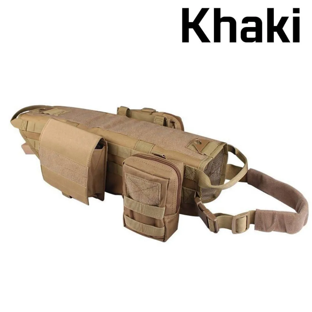 Unleash Ultimate Durability: 1000D Military Dog Harness for Elite Performance!