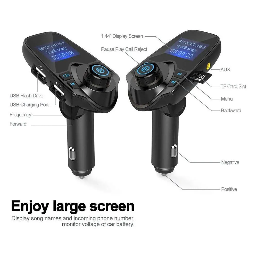 US Car Audio Player Multifunctional Car Transmitter Mp3 Player Fm