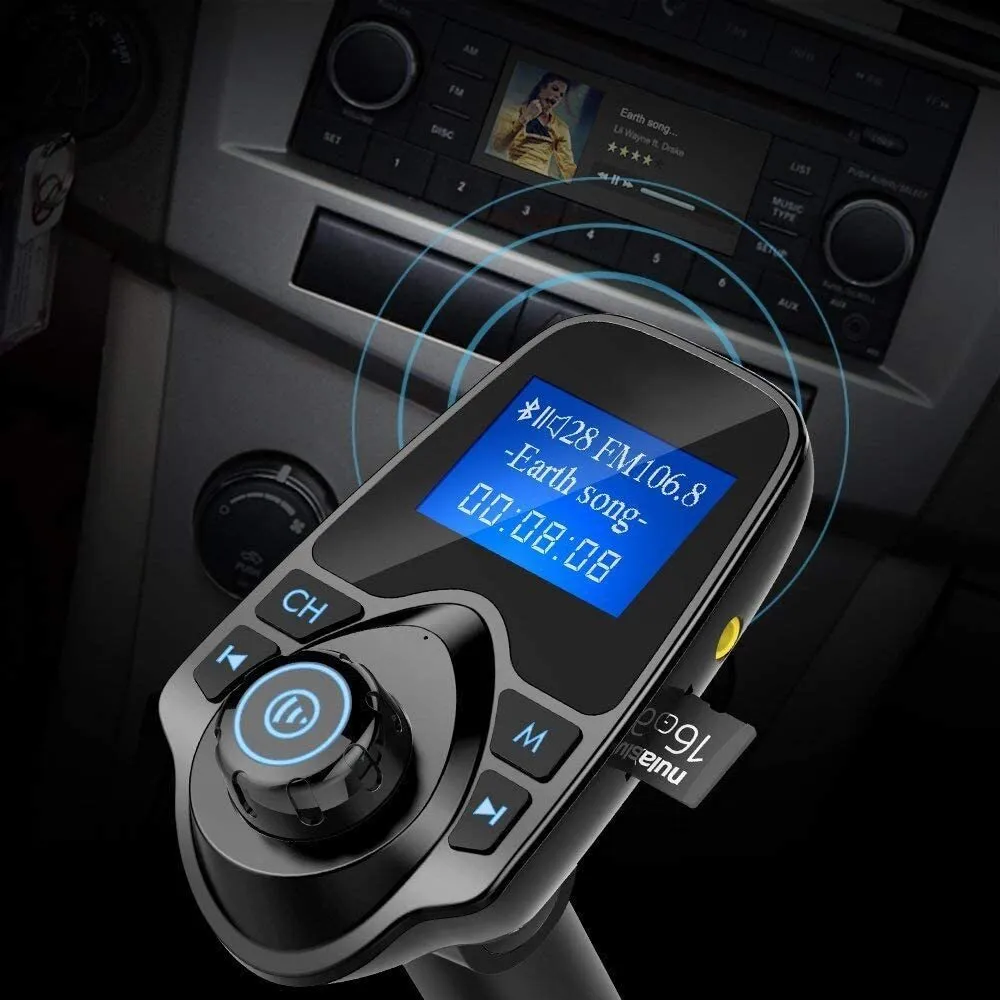US Car Audio Player Multifunctional Car Transmitter Mp3 Player Fm