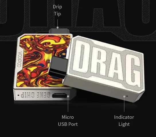 Voopoo Drag Nano Pod Vape Kit & 4 FREE Pods
